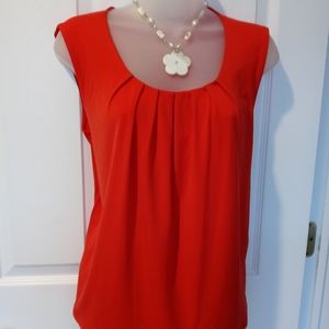 Bright Red Petite Tank Top